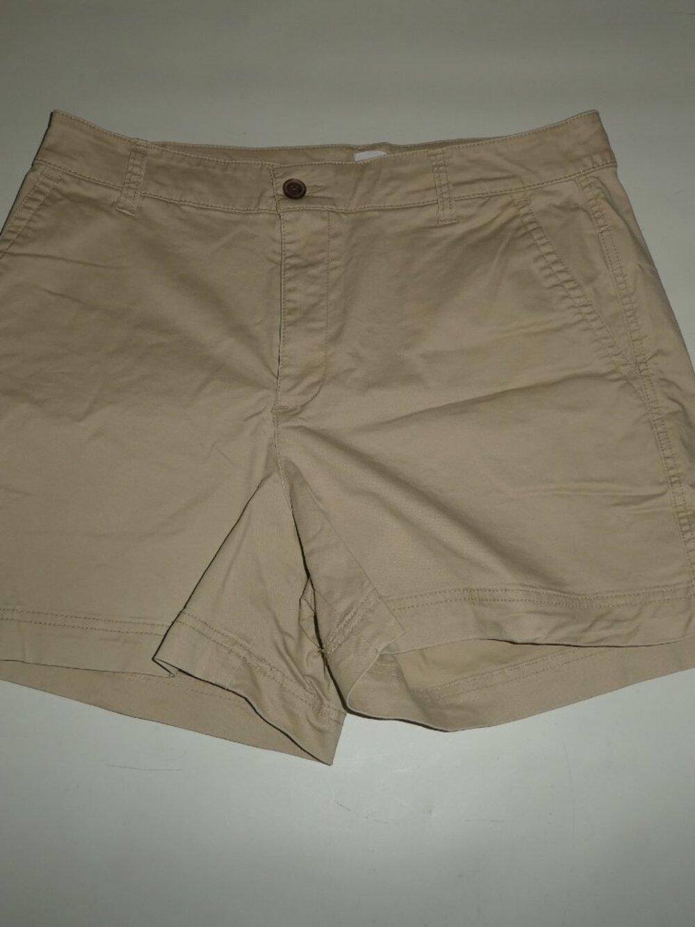 Gap Girlfriend Khaki Shorts 5 Inch Khaki - Beige